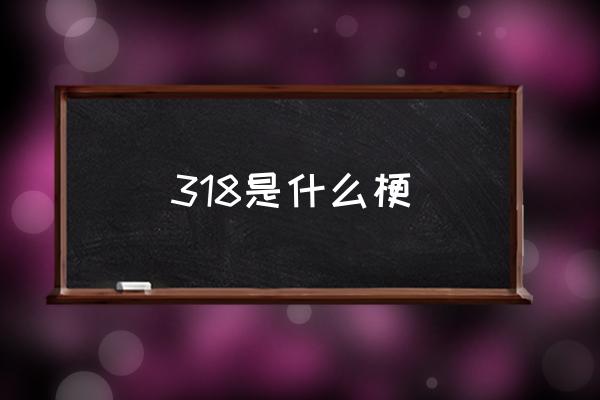 318是什么梗 318是什么意思？