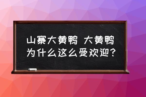 山寨大黃鴨 大黃鴨為什么這么受歡迎？