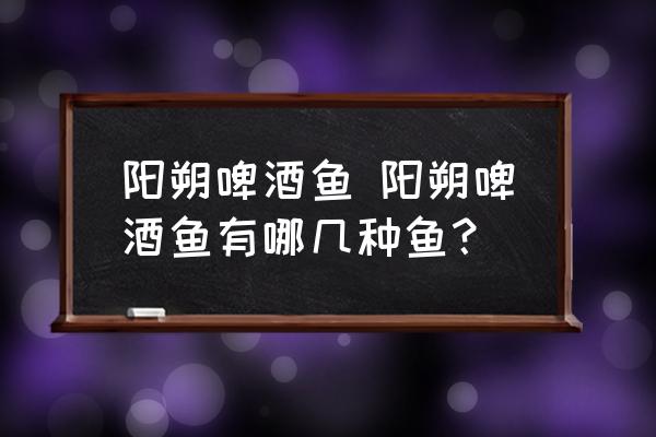 陽朔啤酒魚 陽朔啤酒魚有哪幾種魚？