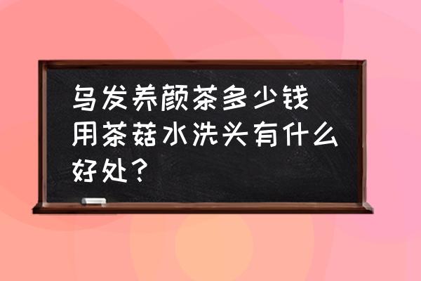 烏發(fā)養(yǎng)顏茶多少錢 用茶菇水洗頭有什么好處？