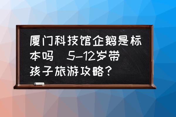 廈門(mén)科技館企鵝是標(biāo)本嗎(5-12歲帶孩子旅游攻略？)