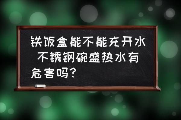 鐵飯盒能不能充開水 不銹鋼碗盛熱水有危害嗎？